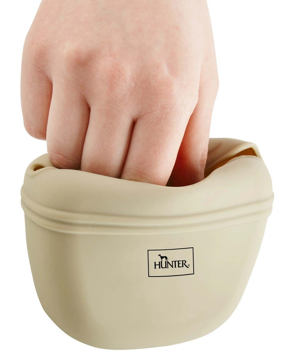 Hunter Silikone Godbidstaske Lugo Medium Beige